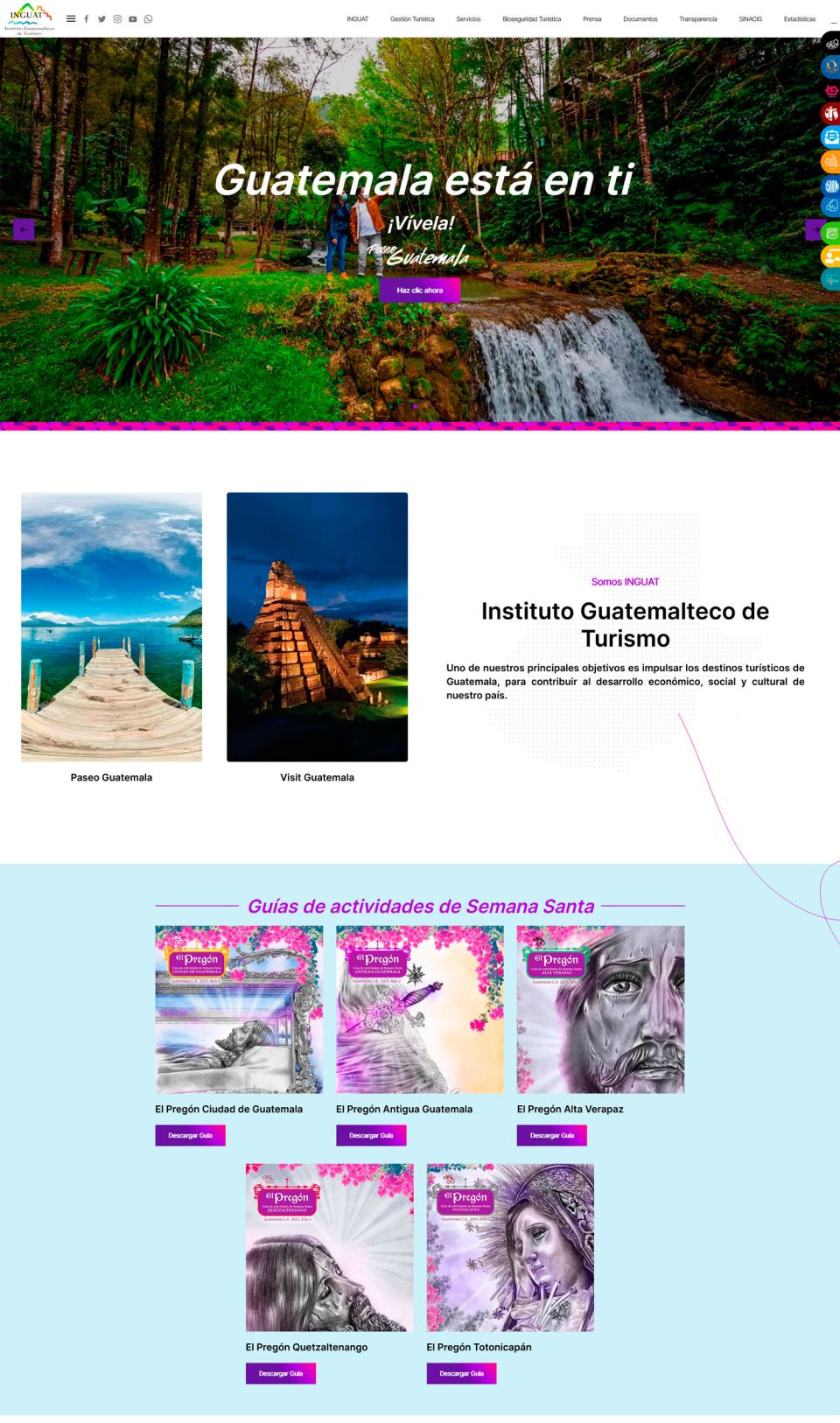 Instituto Guatemalteco de Turismo - INGUAT-
